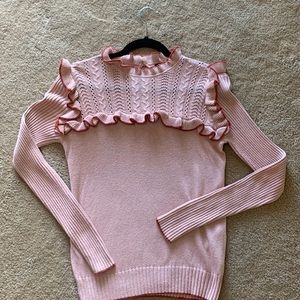 Vero Moda Ruffle Sweater, Small